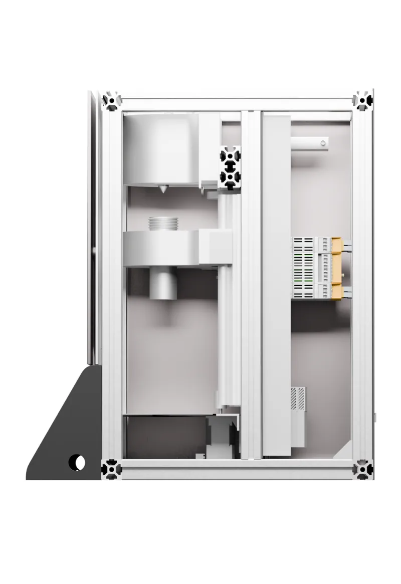 Internal layout of the laboratory device